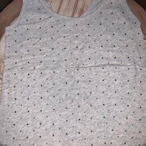 Gray tank top